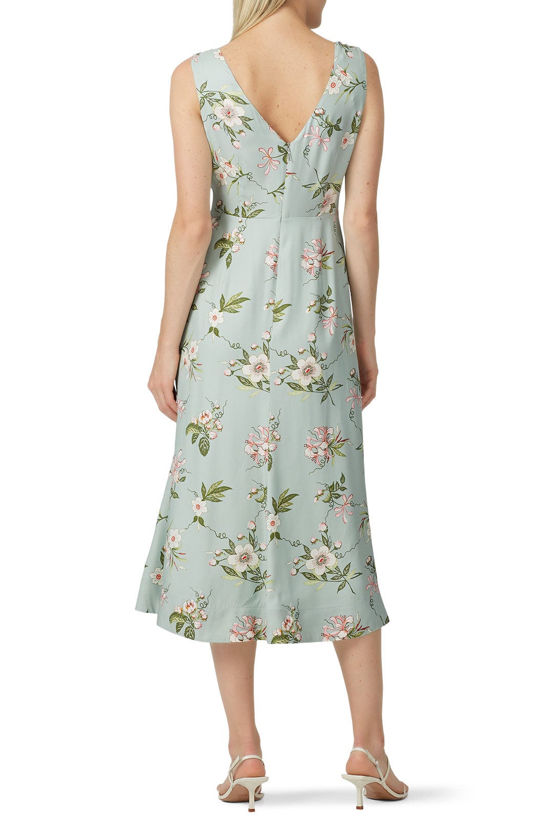 Sleeveless Lita Tie Dress by Rebecca Taylor NYC 1