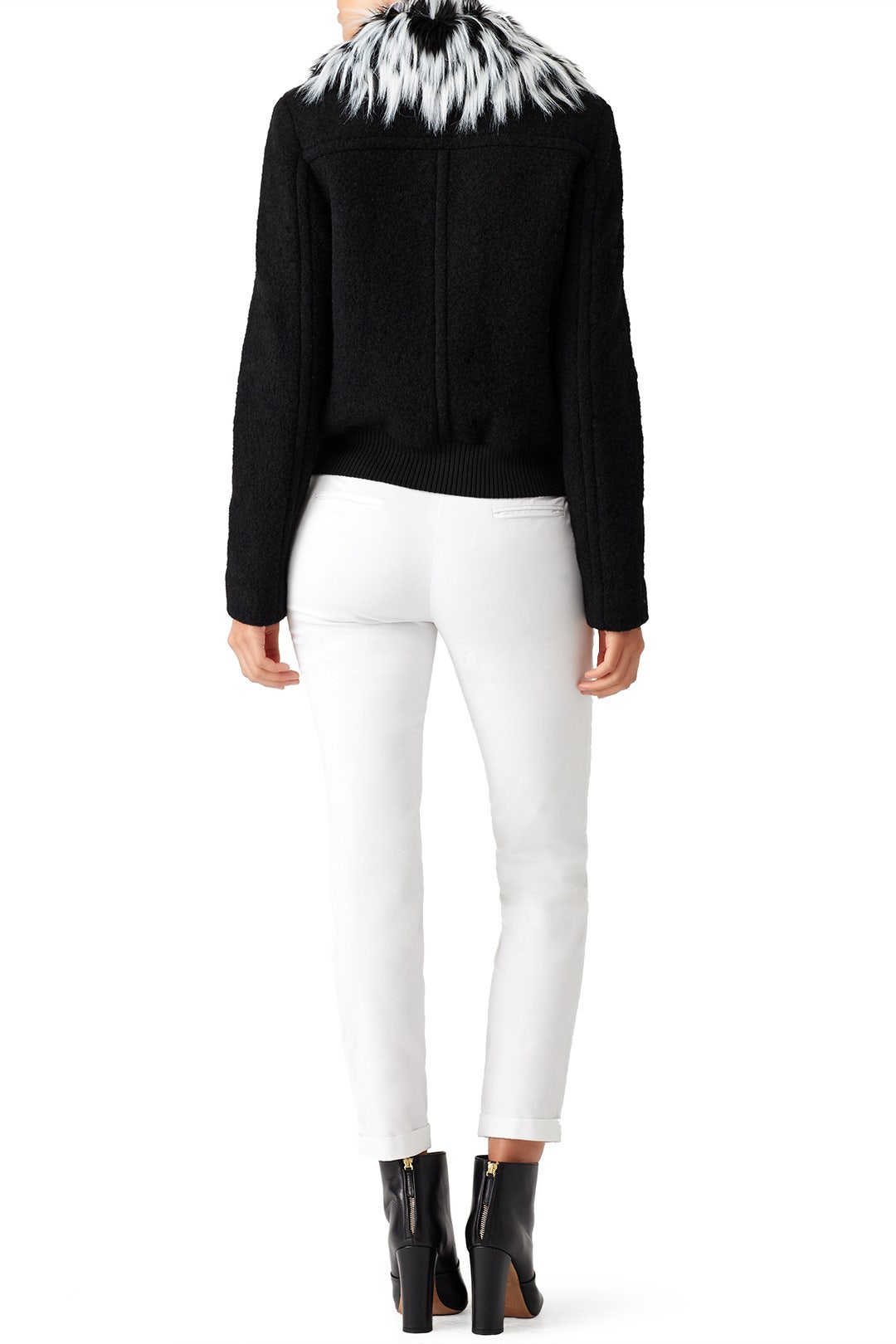 Alea Fur Collar Bomber by Ellie Mae 2
