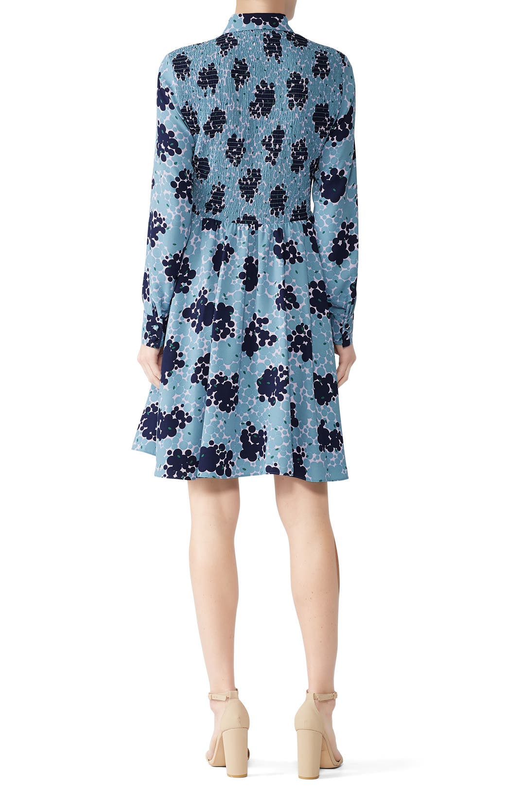 Bubble Dot Smocked Dress by kate spade new york | Rent the