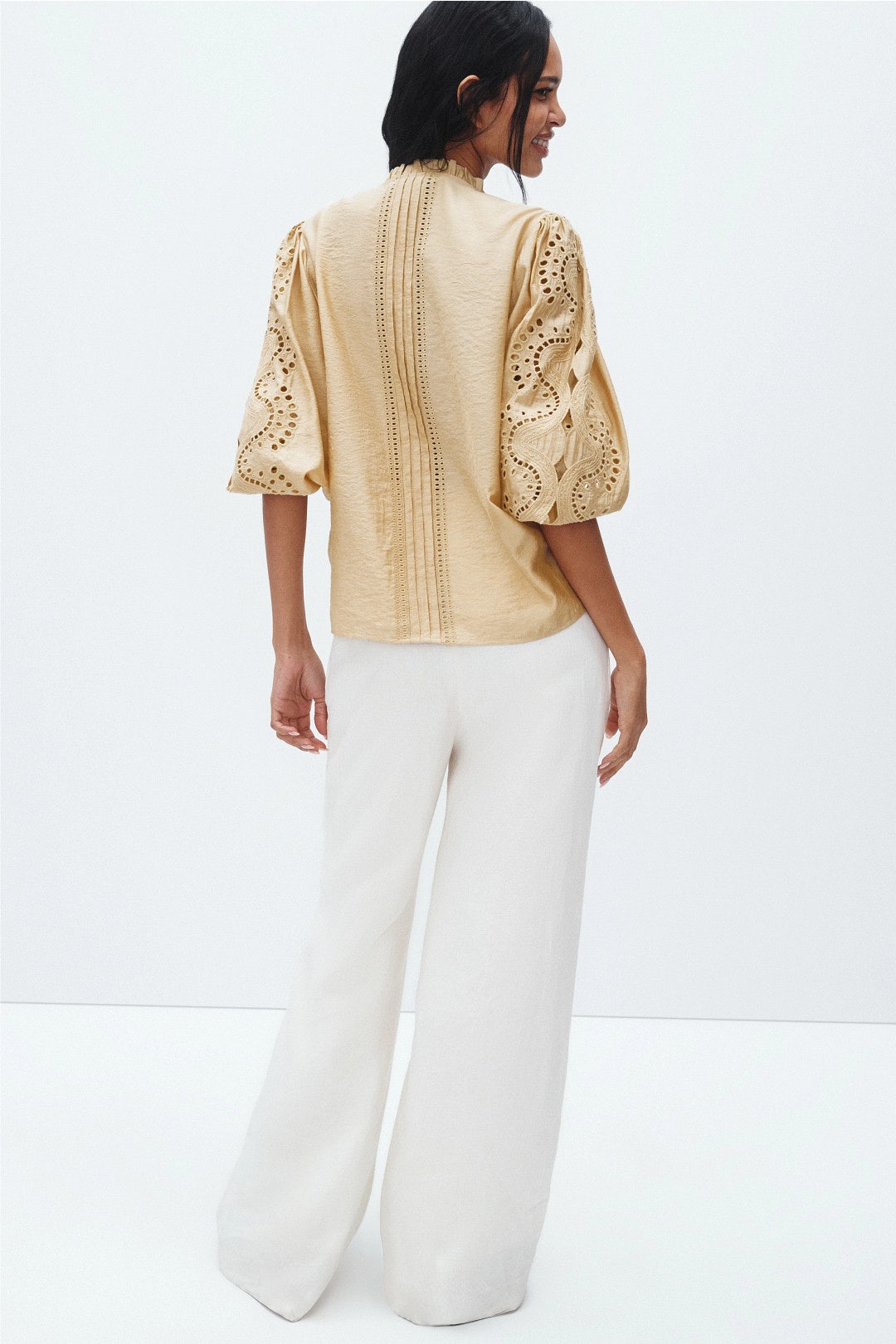 Rhiannon Embroidered Blouse by Reiss 2