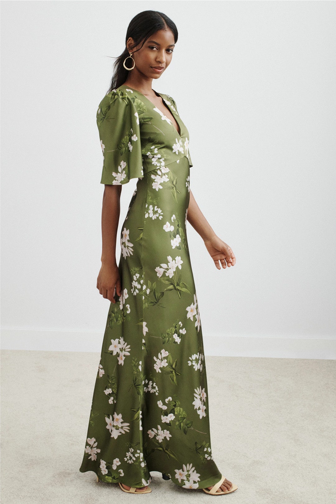 Floral Printed Mae Gown