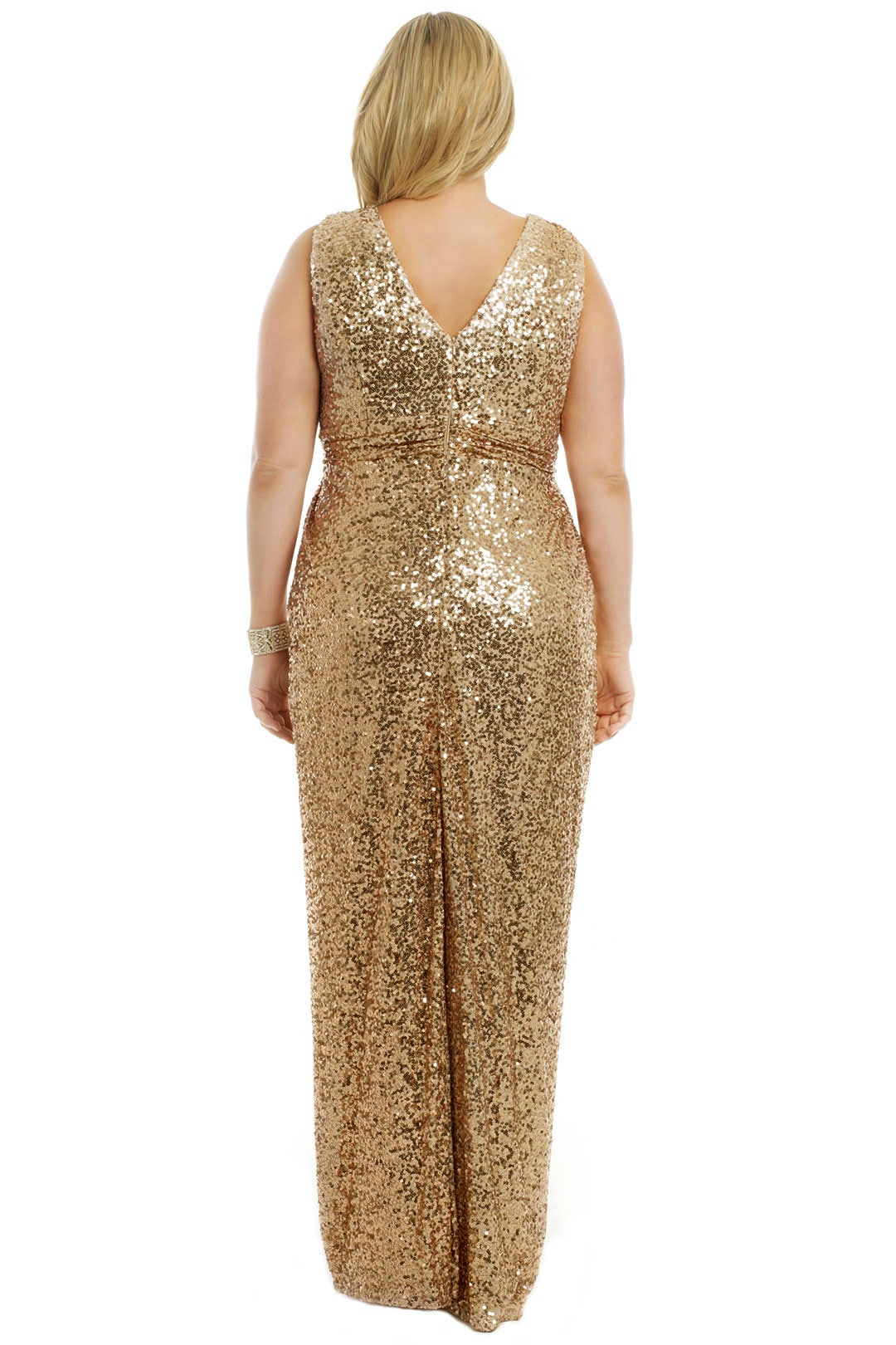 Golden Hour Gown by Badgley Mischka 2