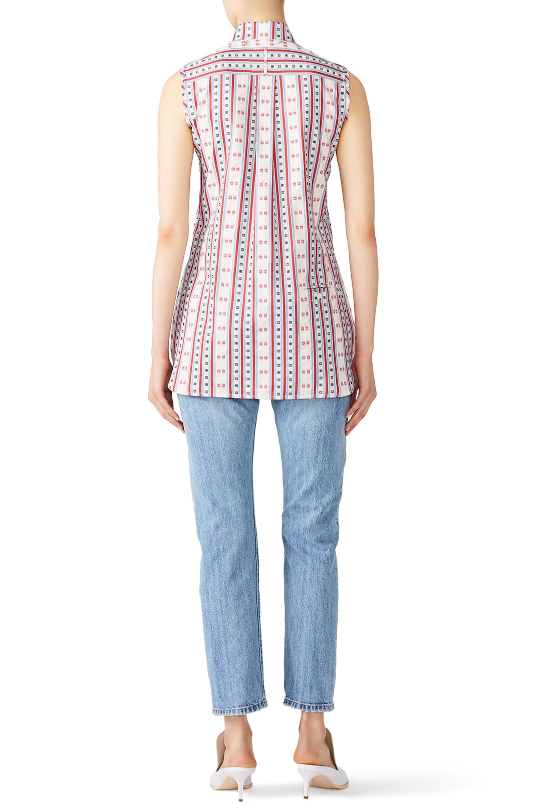 Stripes and Triangles Shirt by Carven 2