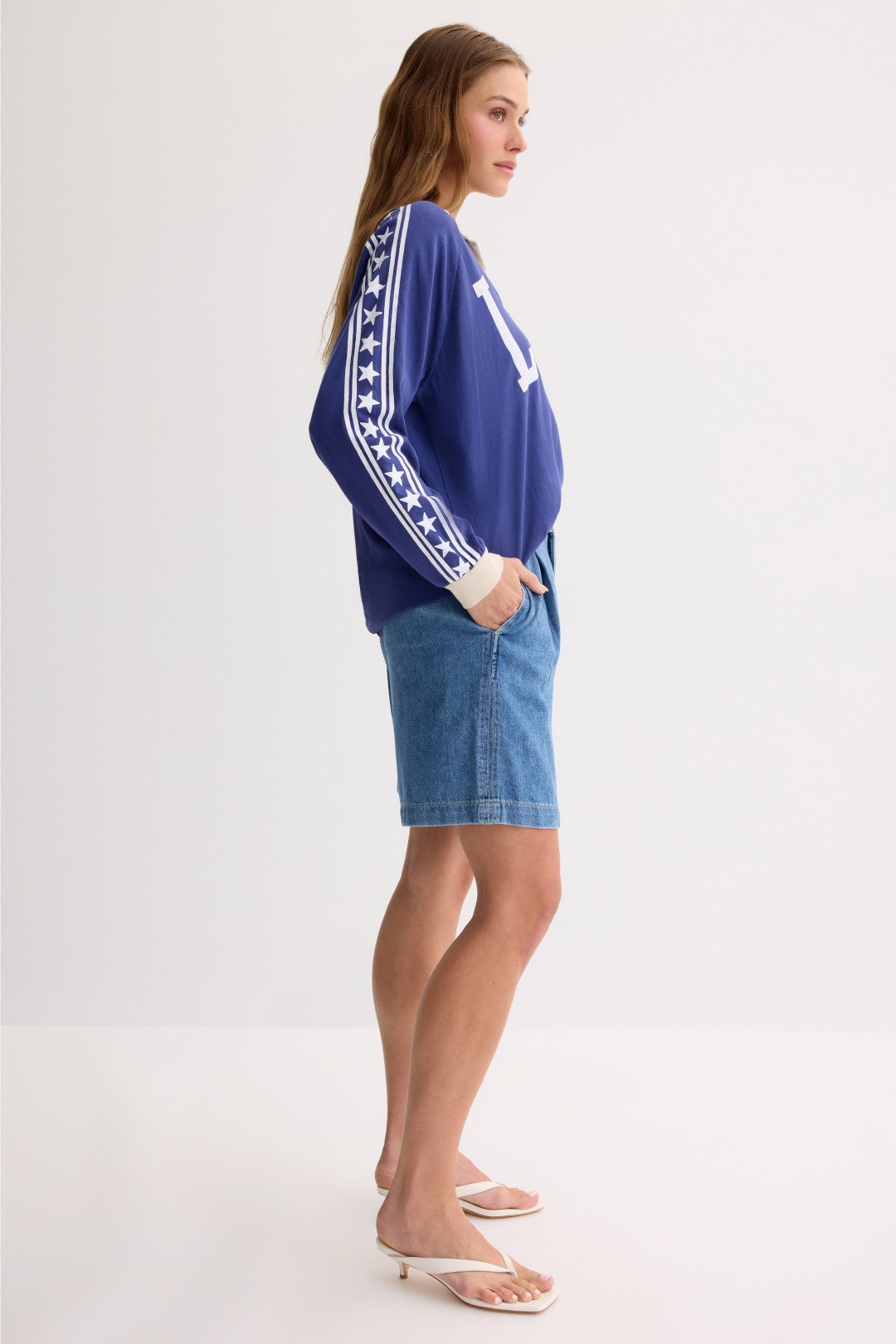 Los Angeles Stars Raglan Top by DAYDREAMER 1