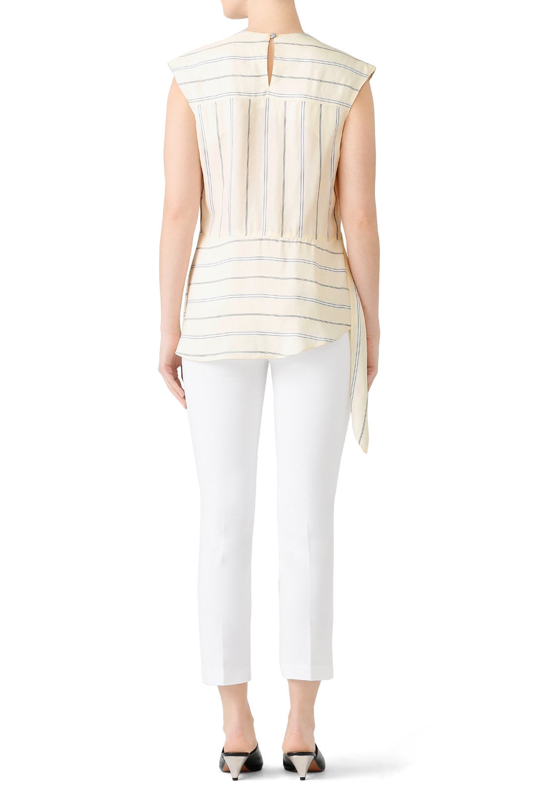 Departure Stripe Top by Nicole Miller 2