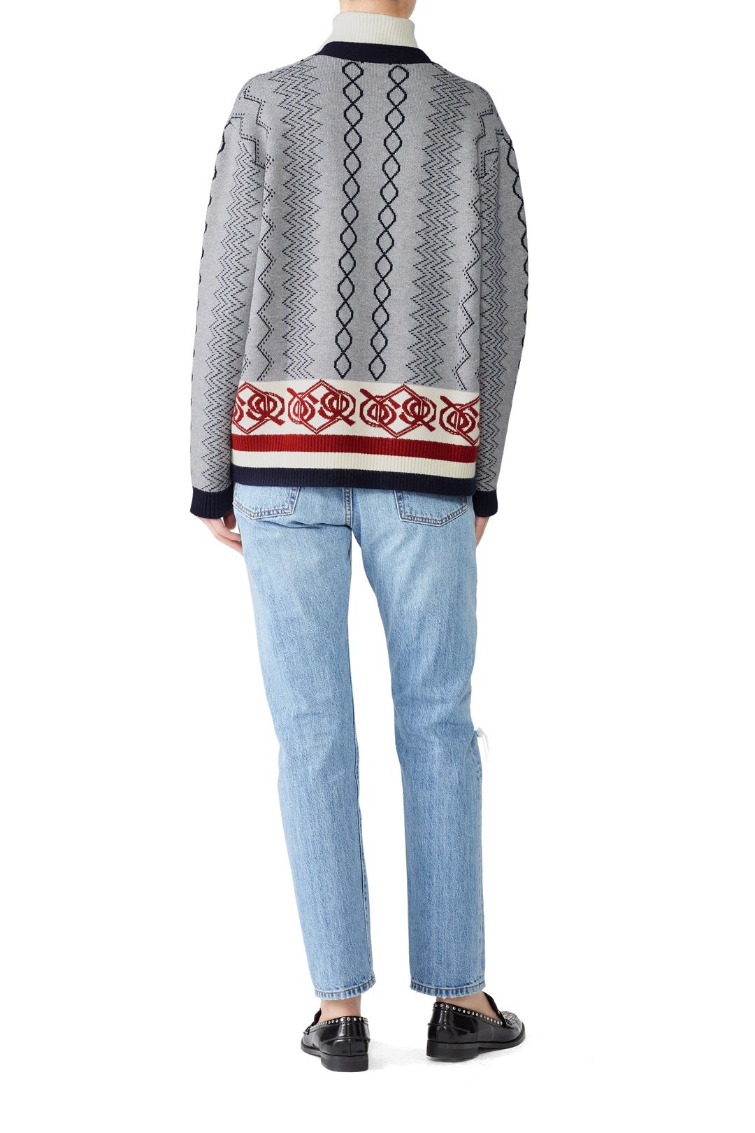 Printed Novelty Cardigan by Slate & Willow 2