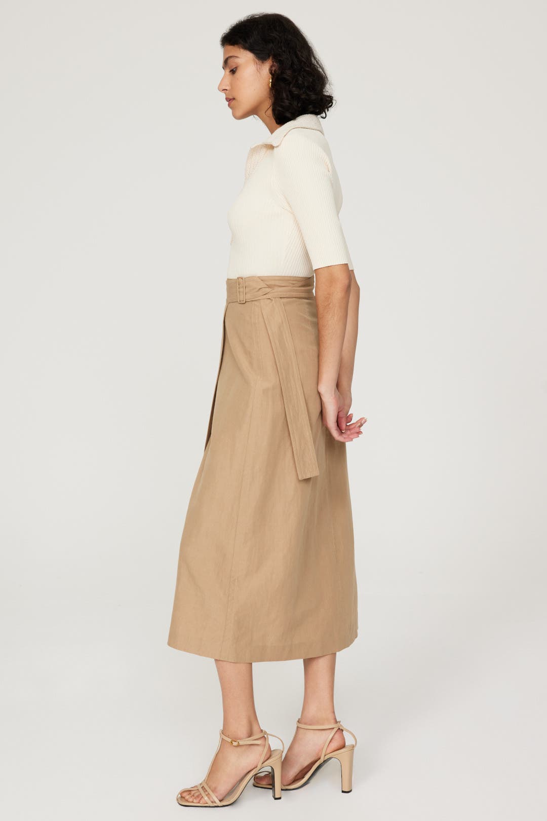 Buckle Wrap Skirt by VINCE. | Rent the Runway