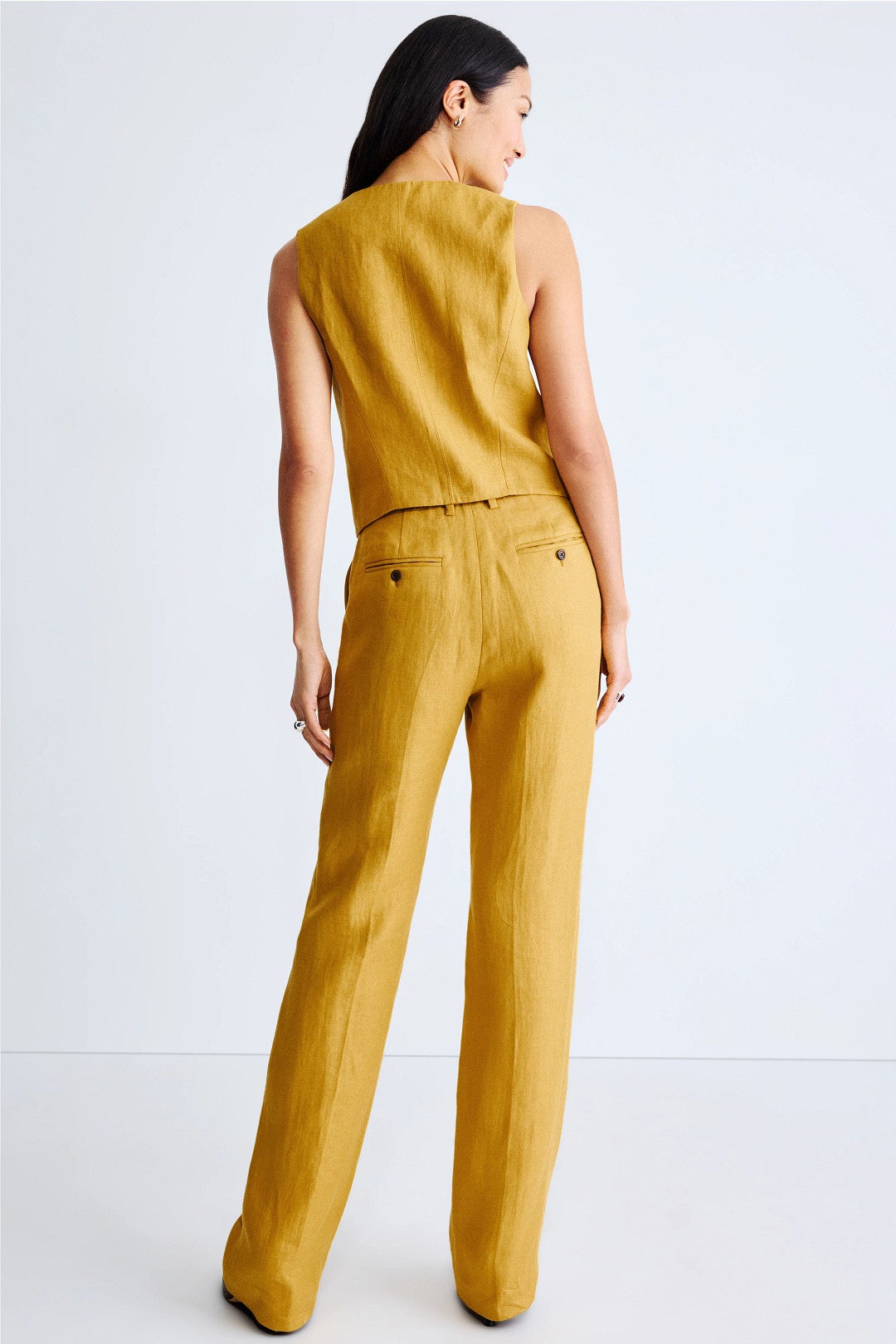 High Neck Button Waistcoat by Argent 2
