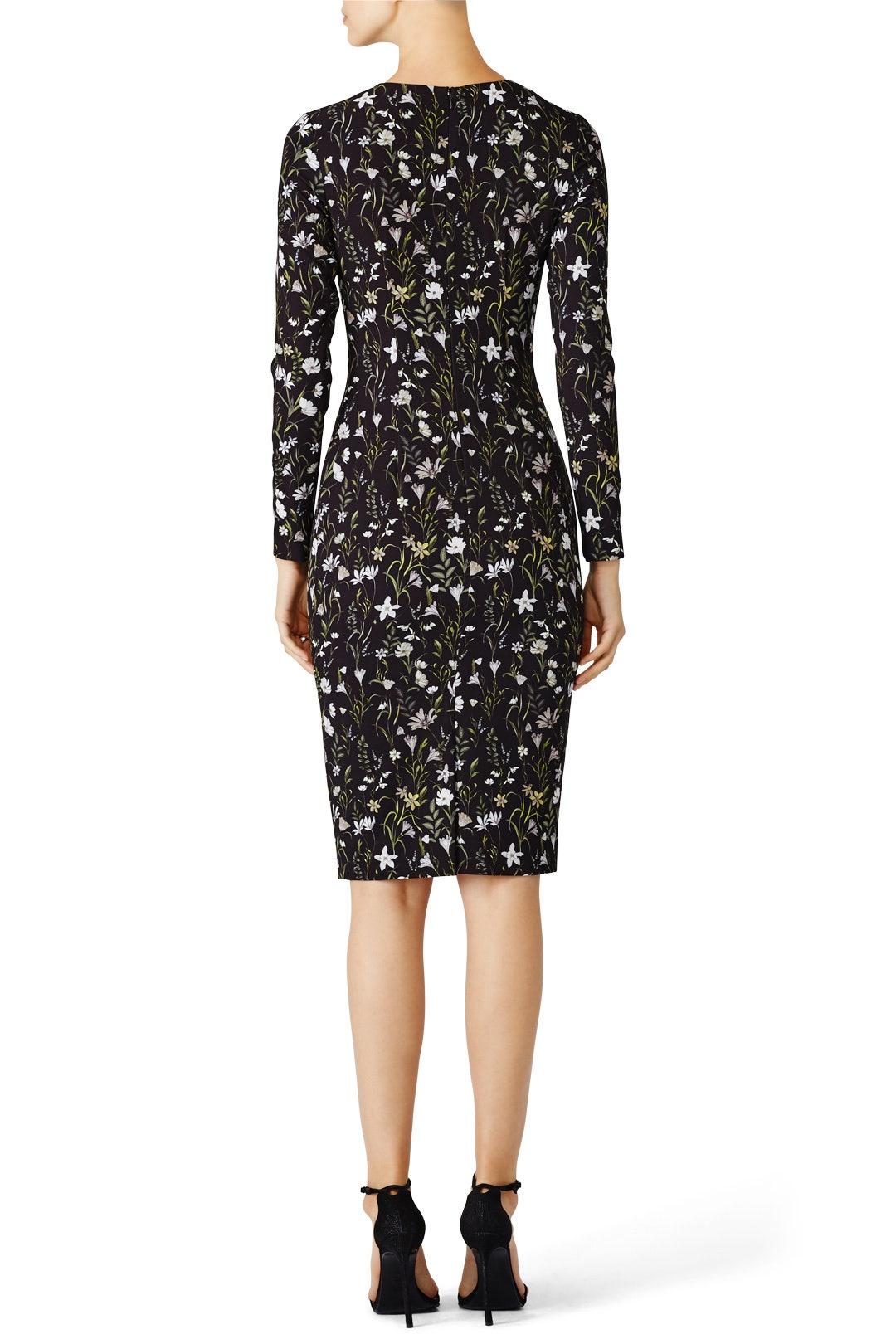 Prairie Floral Fitted Dress by Cynthia Rowley 2