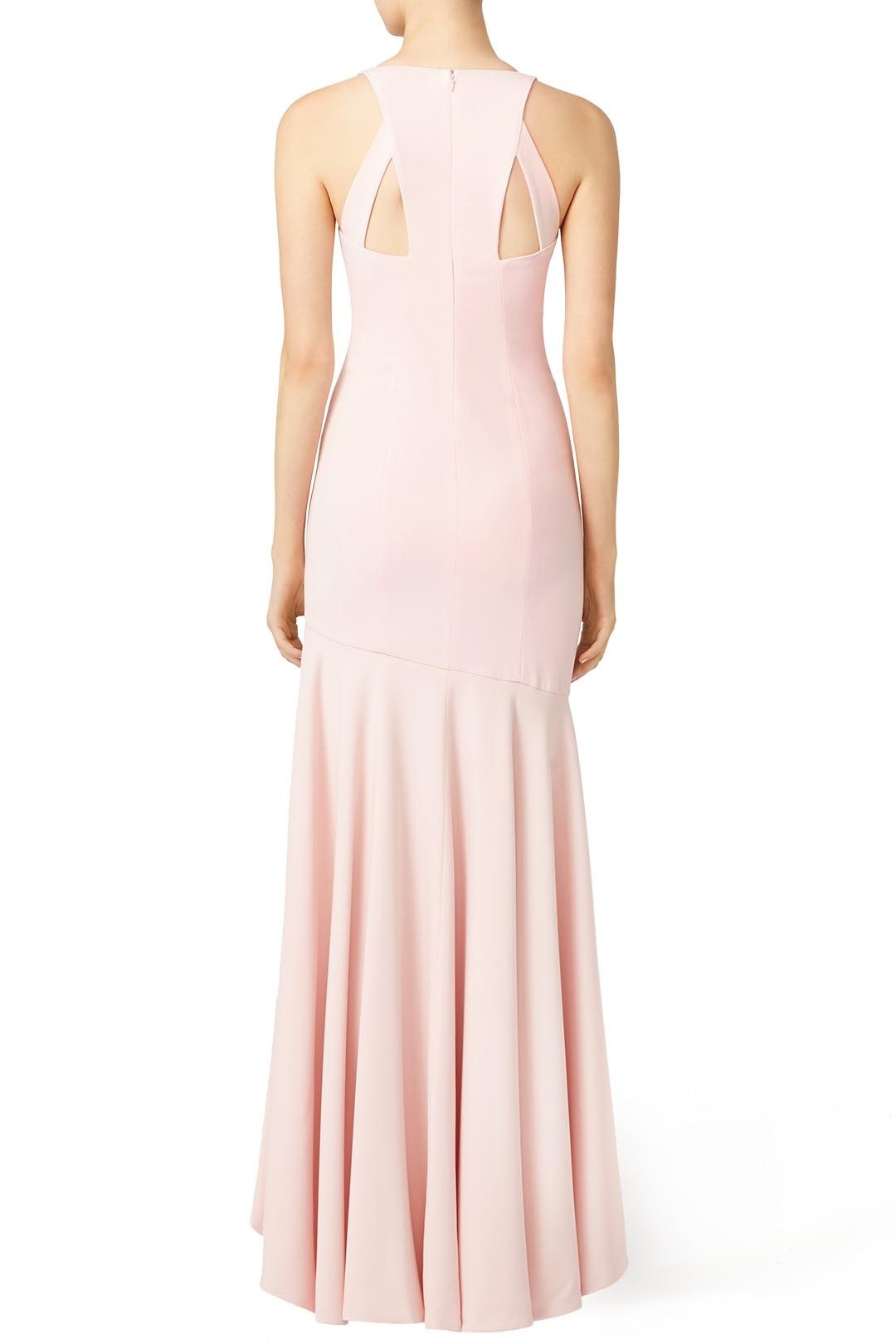 Blush Flutter Cut Gown by Jay Godfrey 2