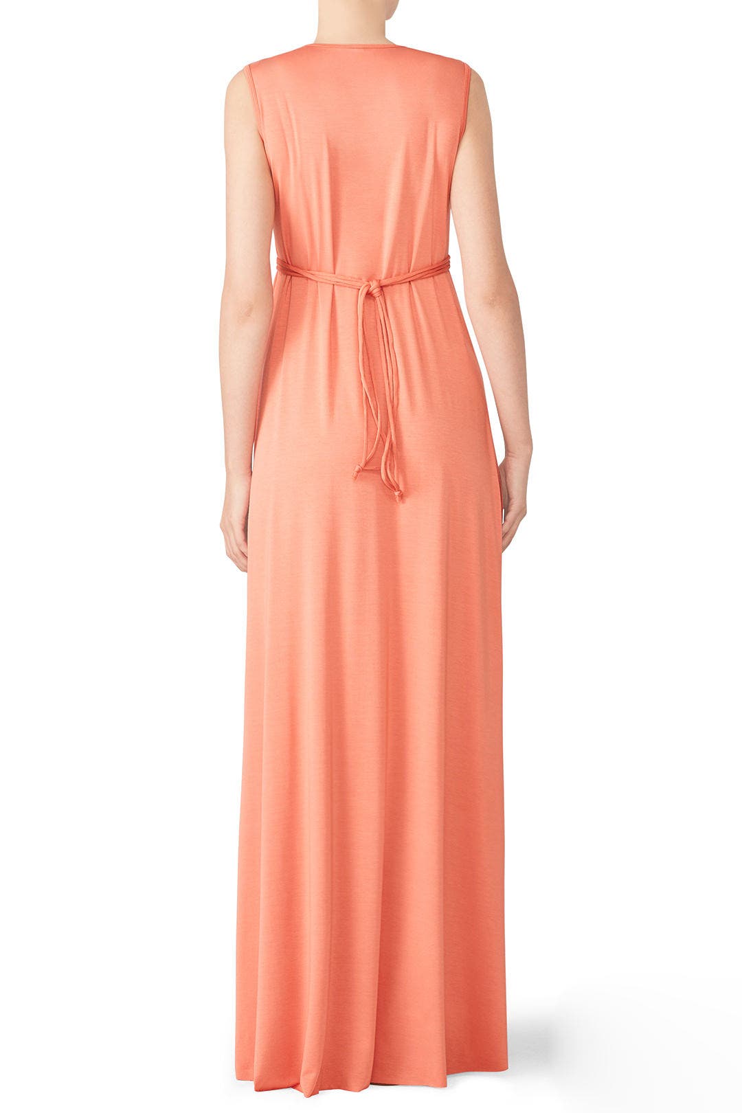 Coral Maternity Maxi by Rachel Pally 1