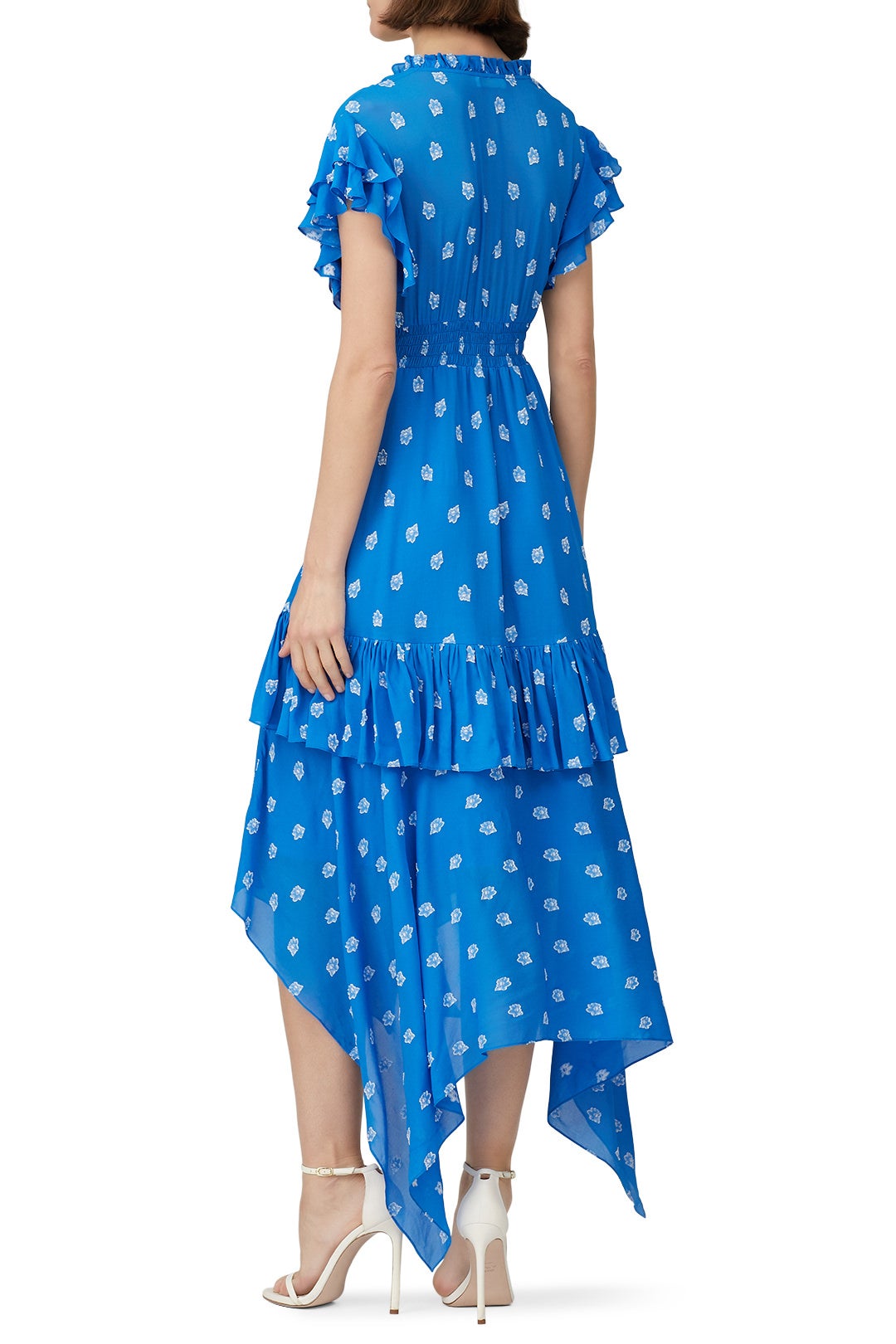 Yasmine Tiered Floral Dress by Shoshanna 2