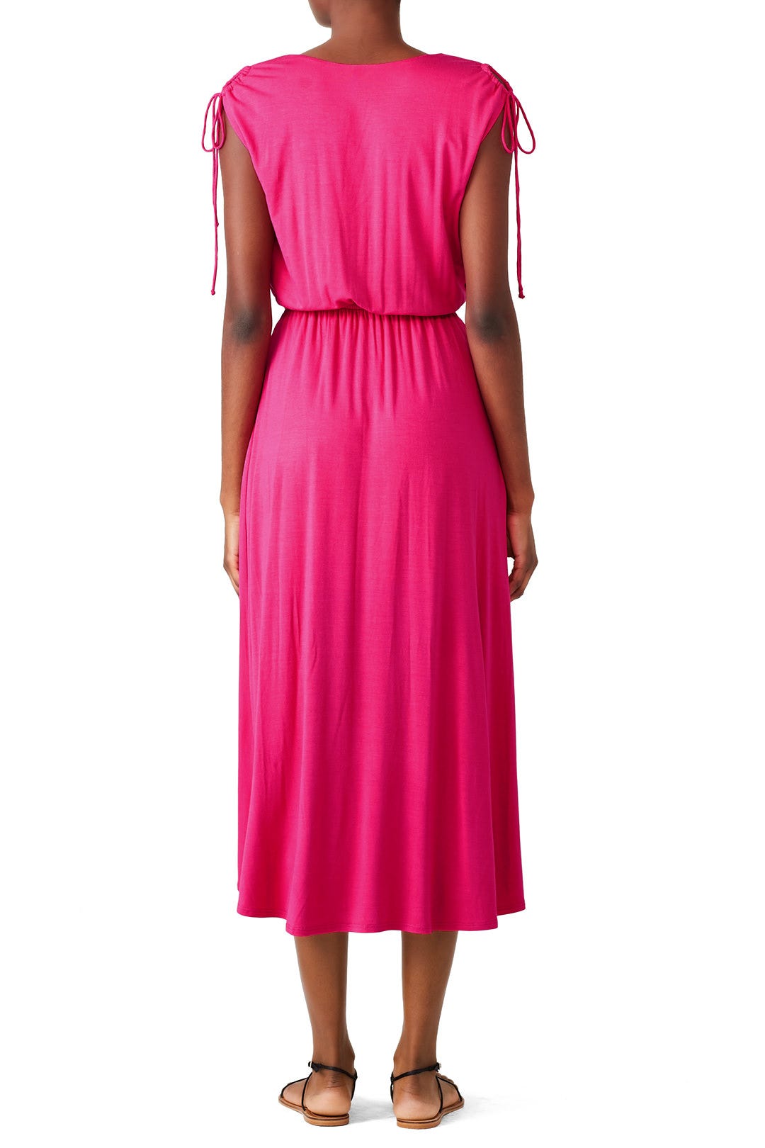 Pink Surplice Dress by Slate & Willow 1