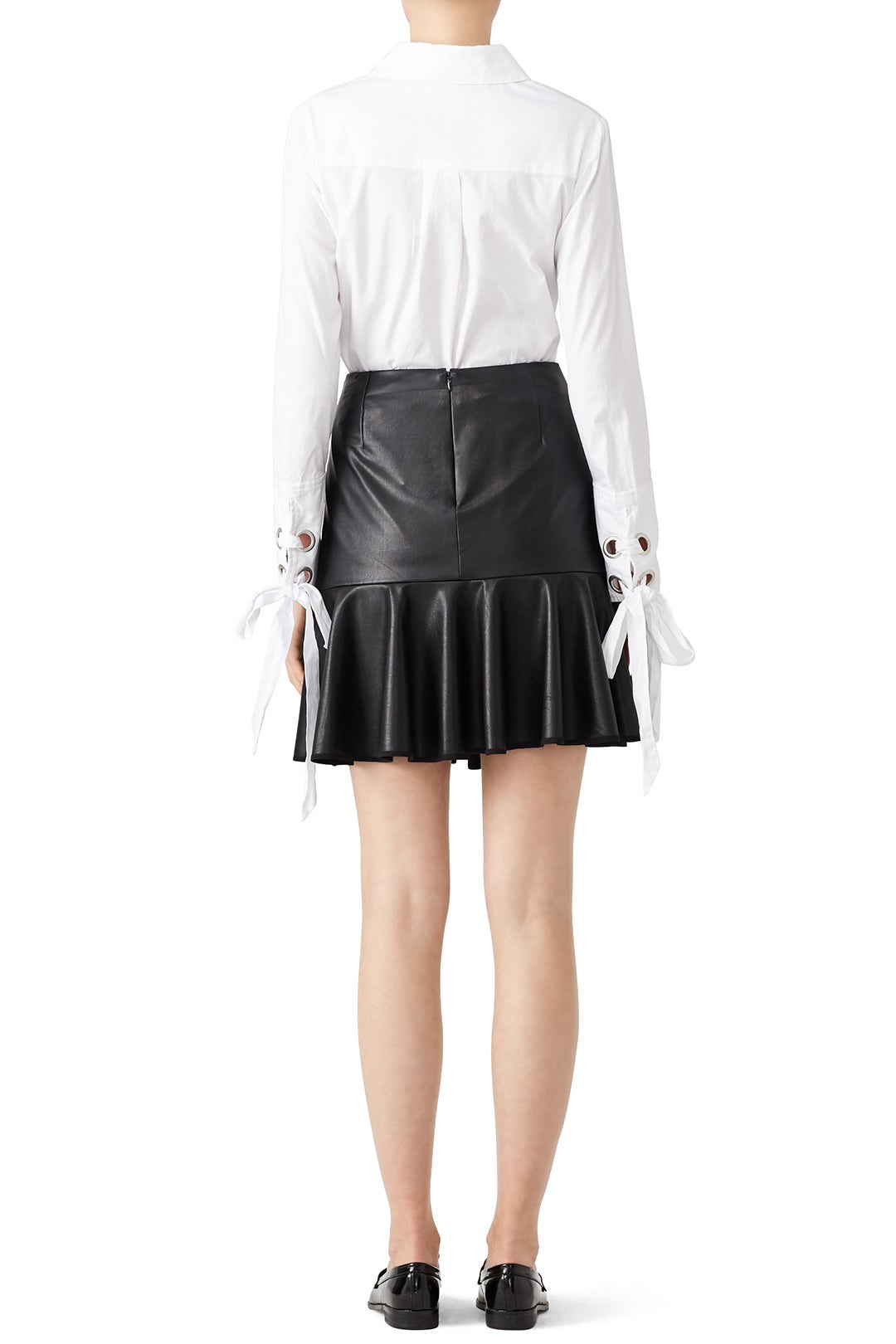 Flounce Faux Skirt by Josie by Natori 2