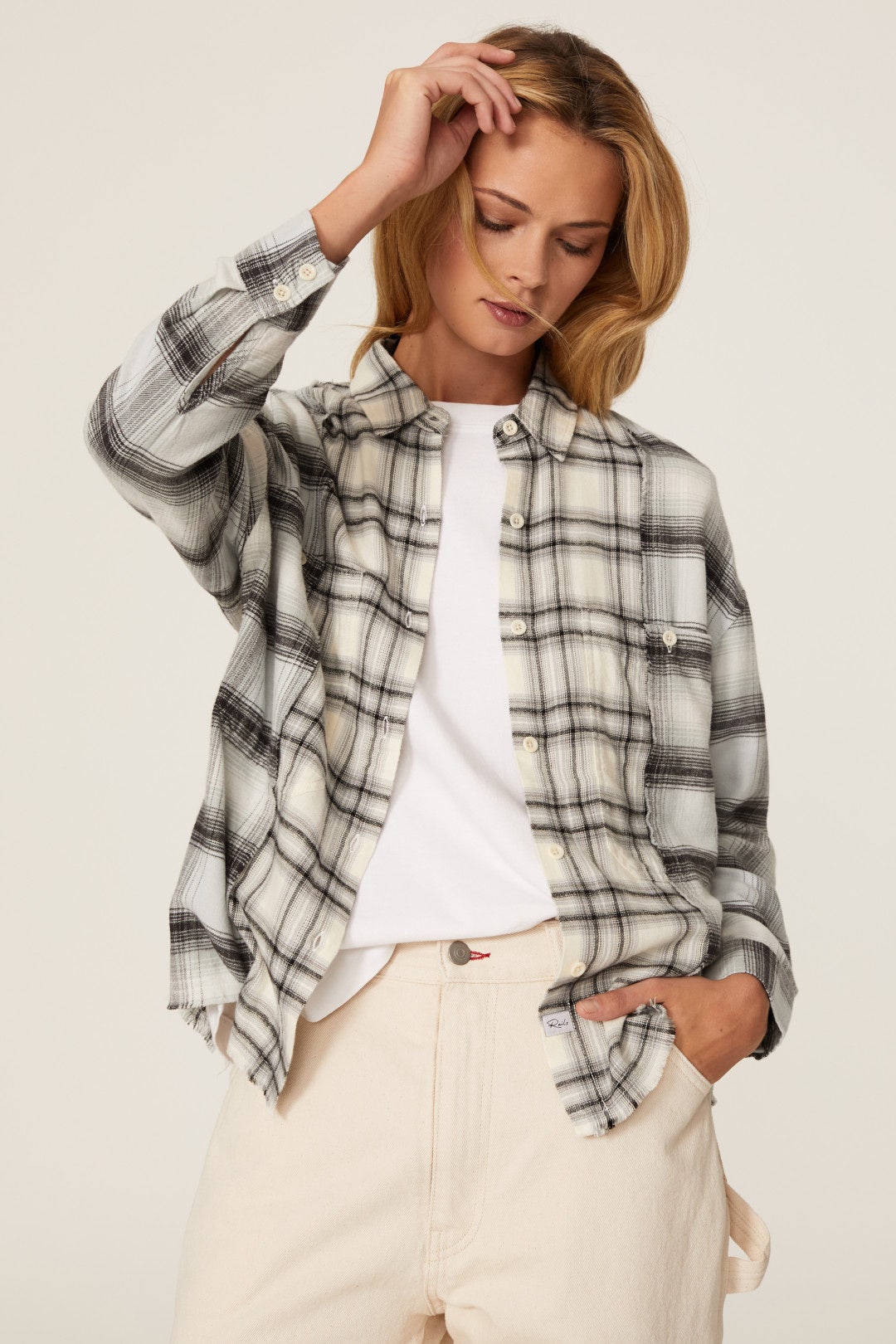 Ronin Mixed Plaid Shirt by Rails 1