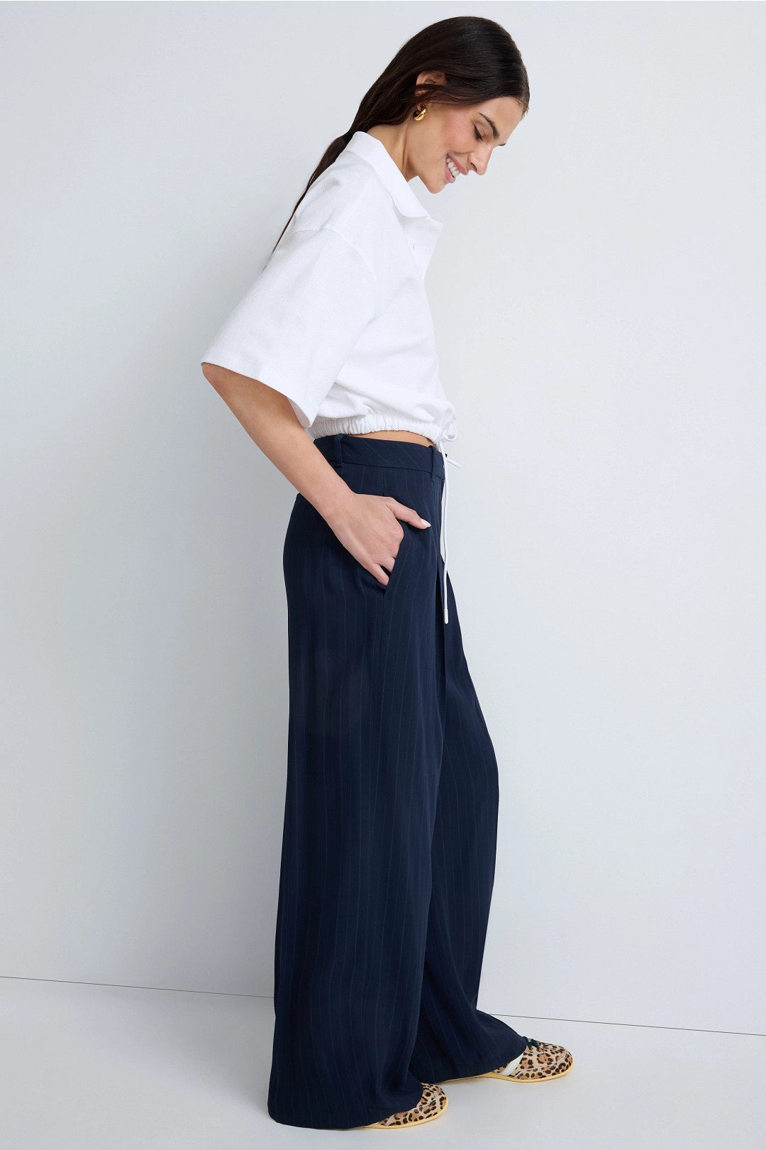 Drawstring Polo Top by Claudie Pierlot 1