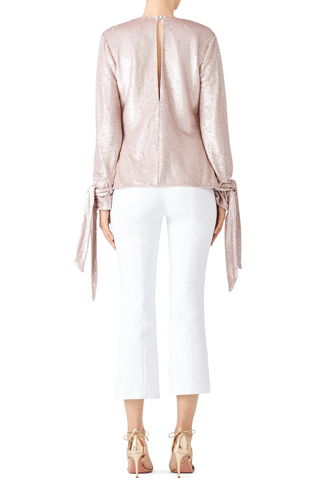 Pink Sequin Top by C/MEO COLLECTIVE 2