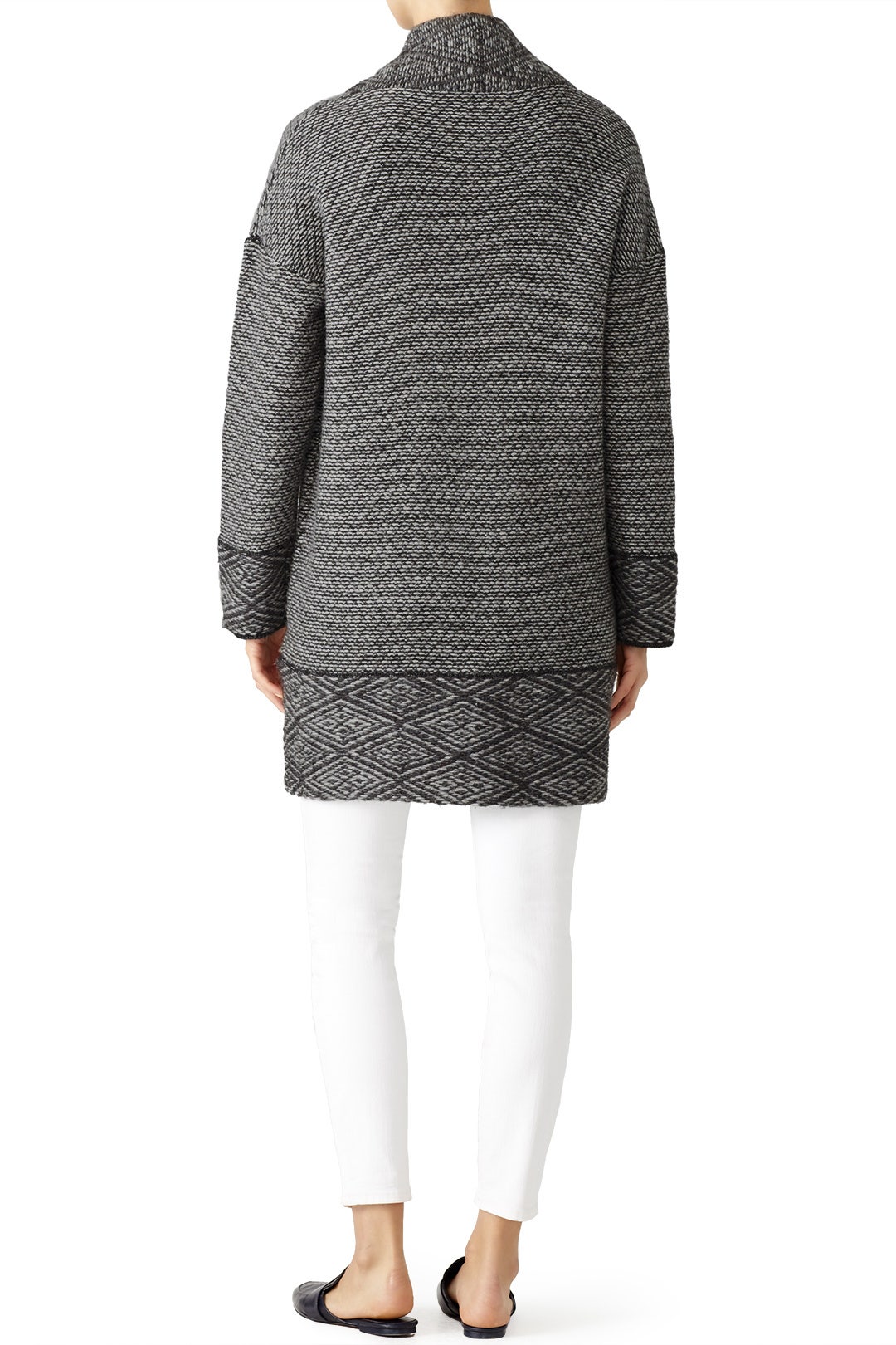 Heather Grey Raelin Cardigan by Joie 2