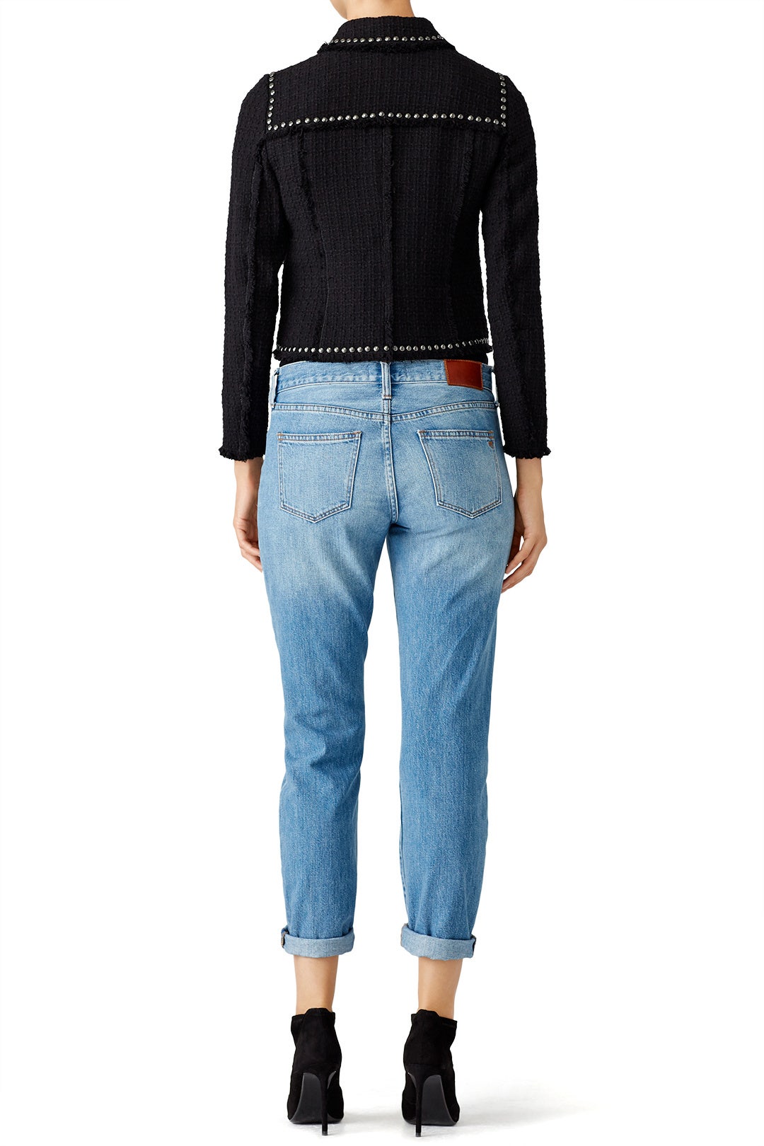 Black Studded Jacket by Rebecca Taylor NYC 1