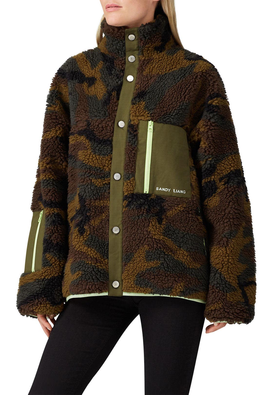 Camo Rory Jacket by Sandy Liang 1