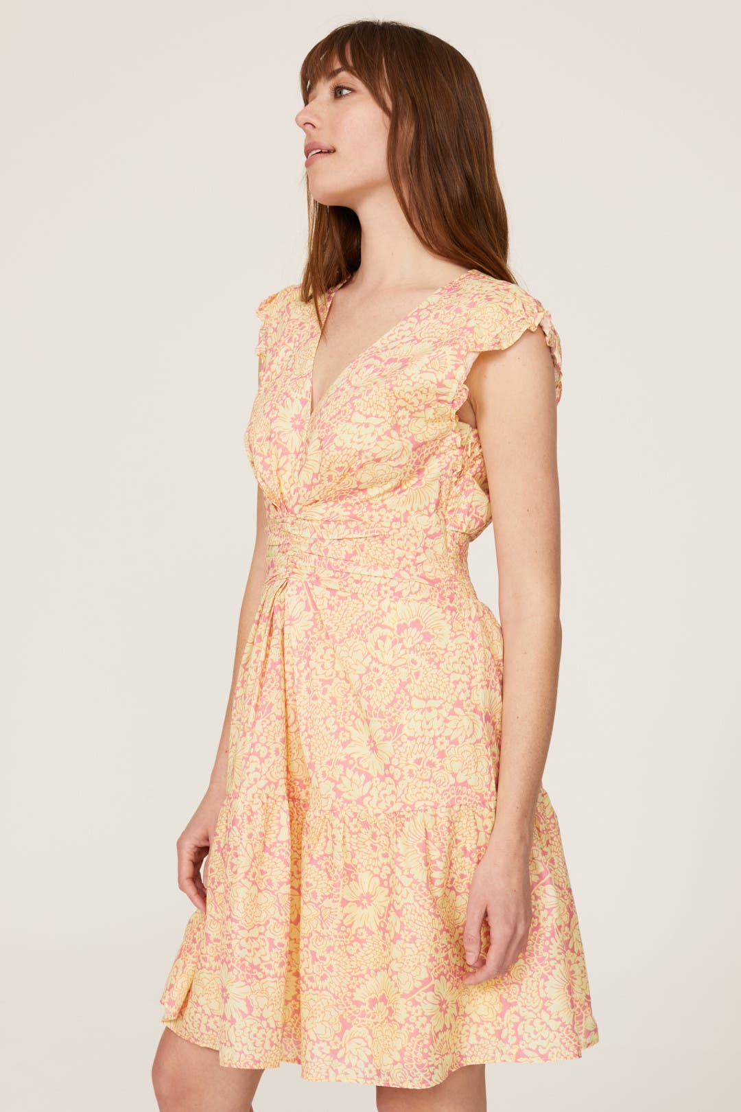 Paisley Floral Flare Dress by Derek Lam 10 Crosby x RTR | Rent the