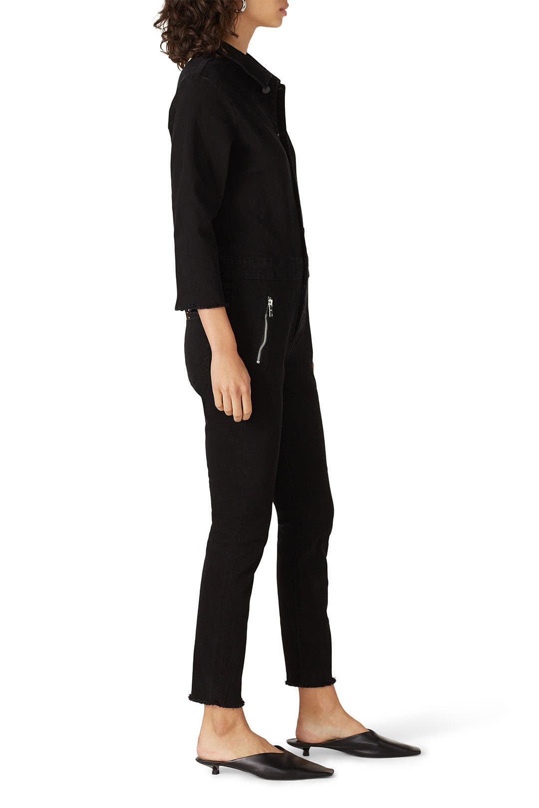 Black Wash  Denim Kat Jumpsuit by DL1961 1