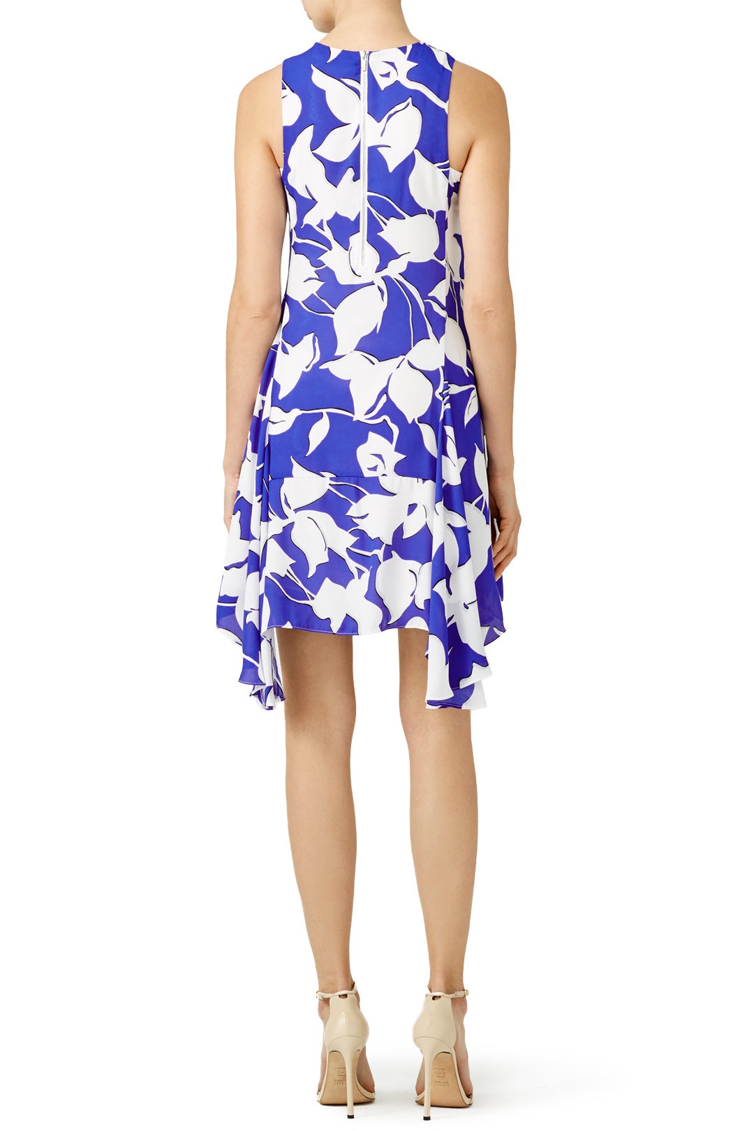 Cobalt Floral Swing Dress by Julia Jordan 2