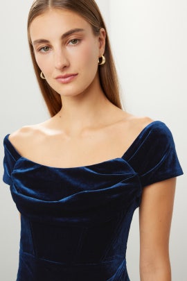 DOT RUNWAY DRESS
