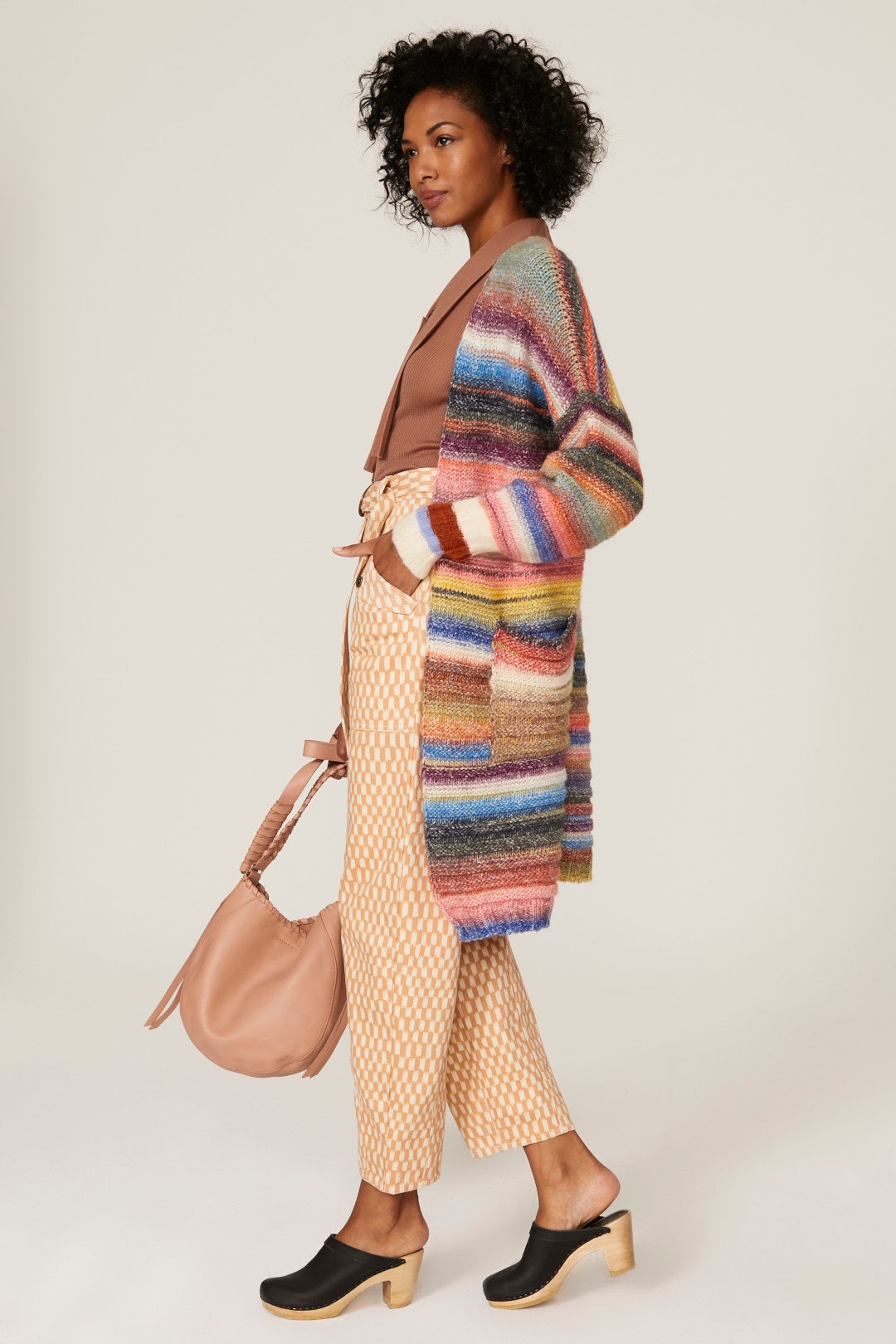 Multicolor Knit Cardigan by sita murt 1