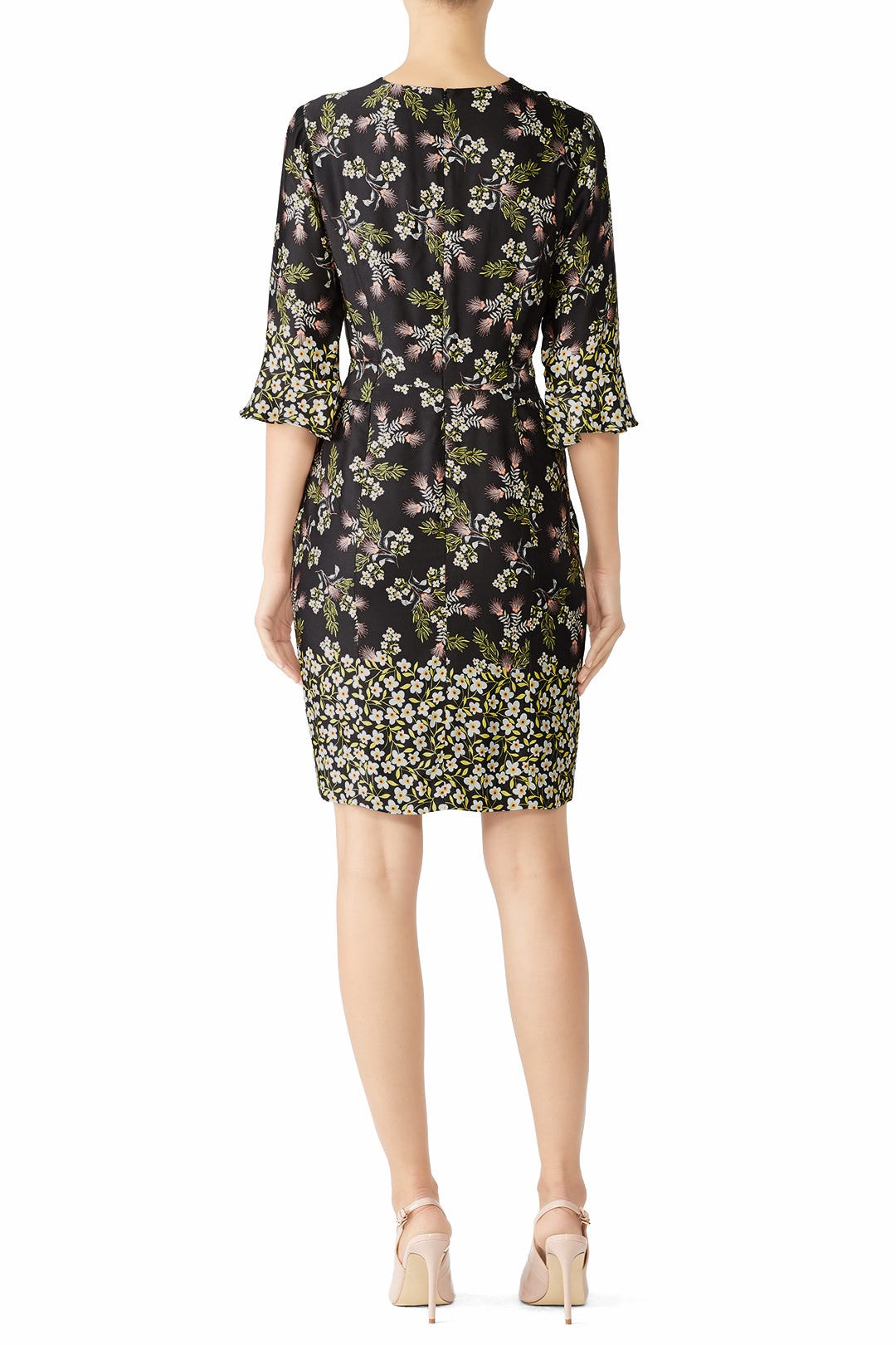 Garden Floral Tie Dress by Slate & Willow 2