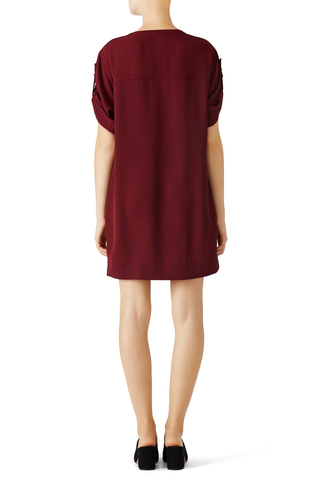 Burgundy Frank Dress by BCBGMAXAZRIA 1