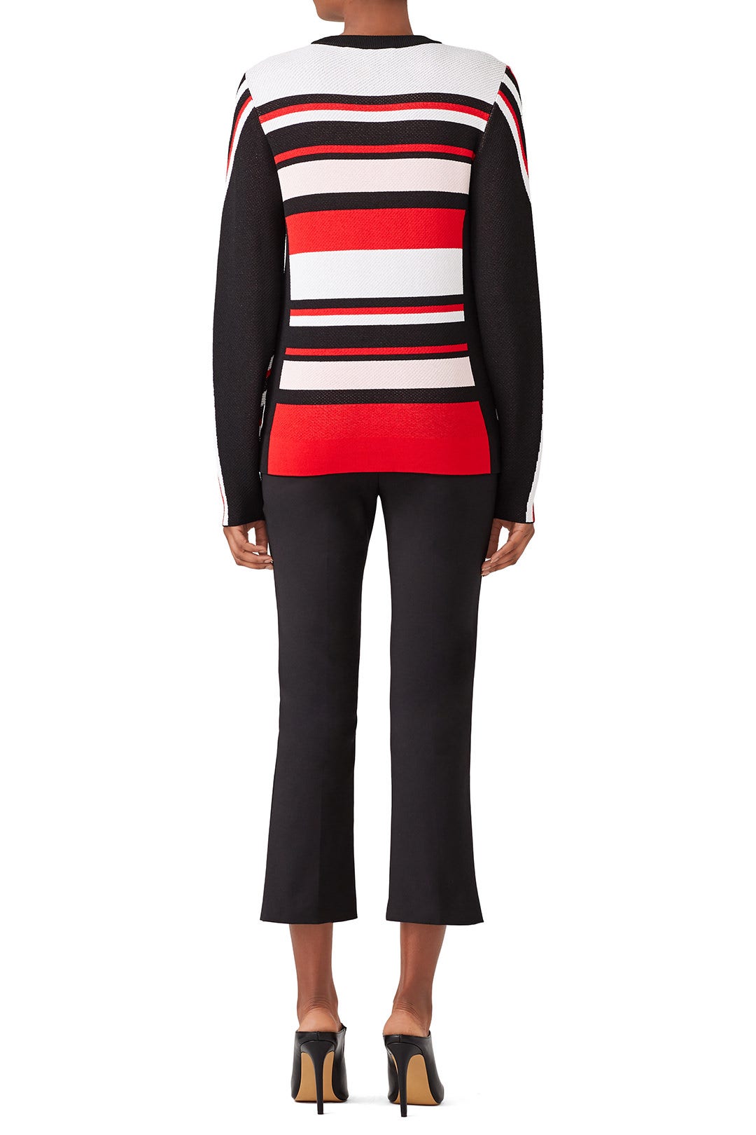 Horizontal Stripe Sweater by MSGM 1