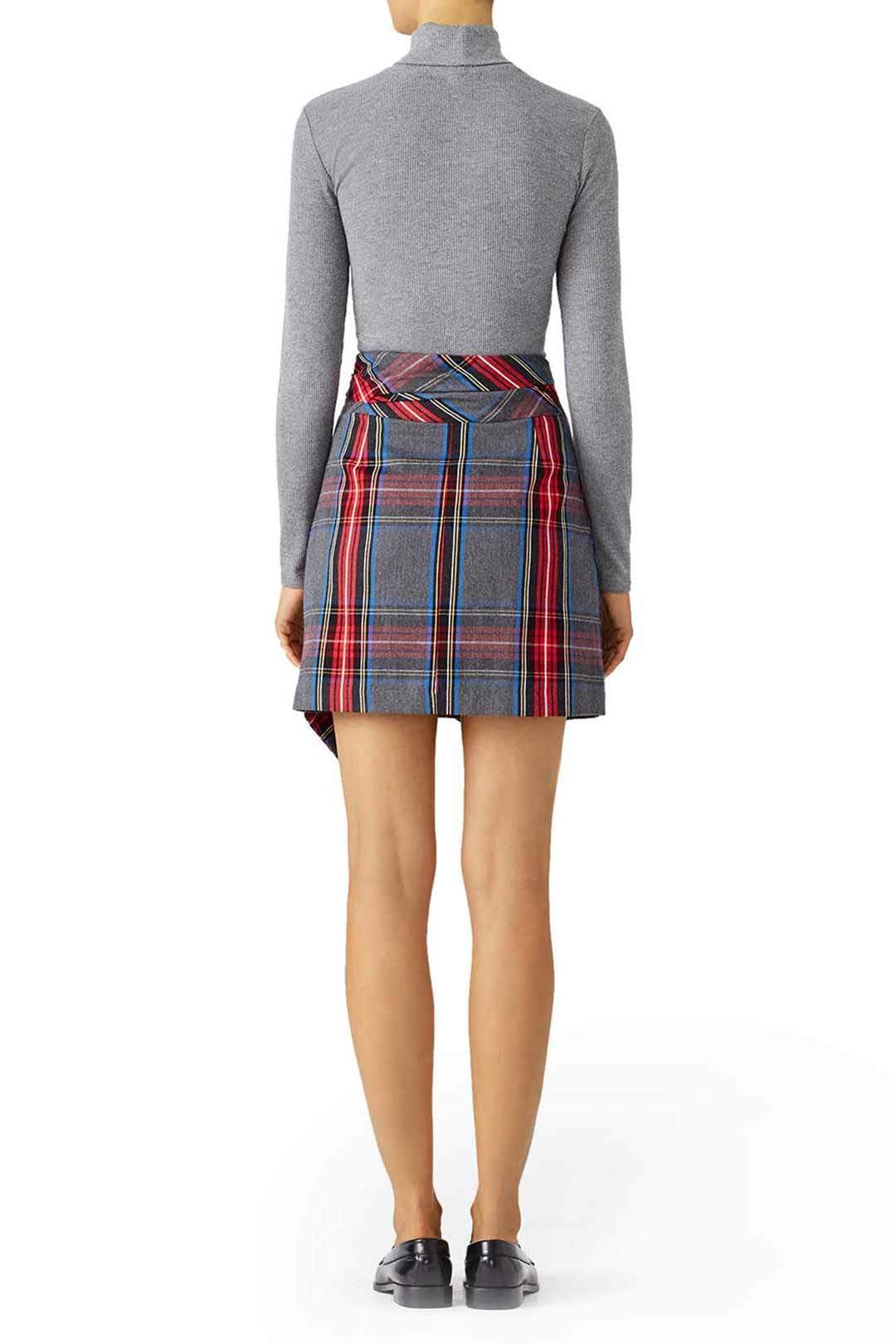 Fiona Plaid Skirt by Petersyn 2