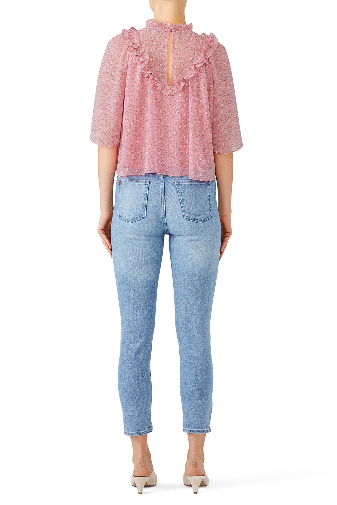 Pink Carla Top by Rebecca Minkoff 2