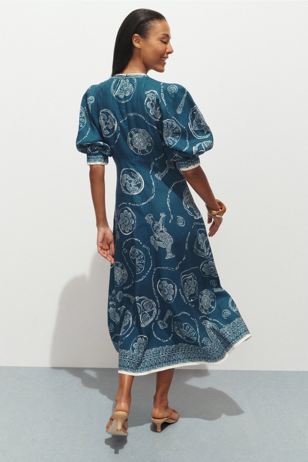Lucky Midi Dress by ALMAIS | Rent the Runway