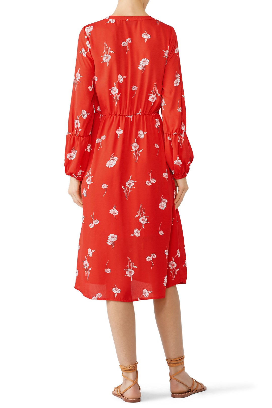 Diana Shirred Shirtdress by B Collection by Bobeau 2