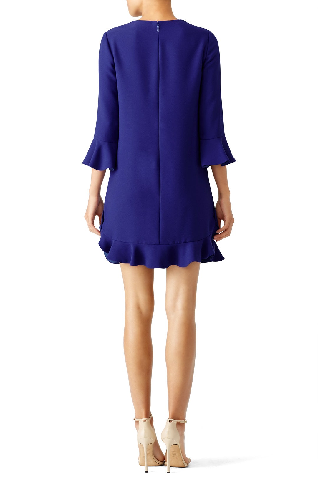 Blue Ruffle Flounce Dress by kate spade new york 1