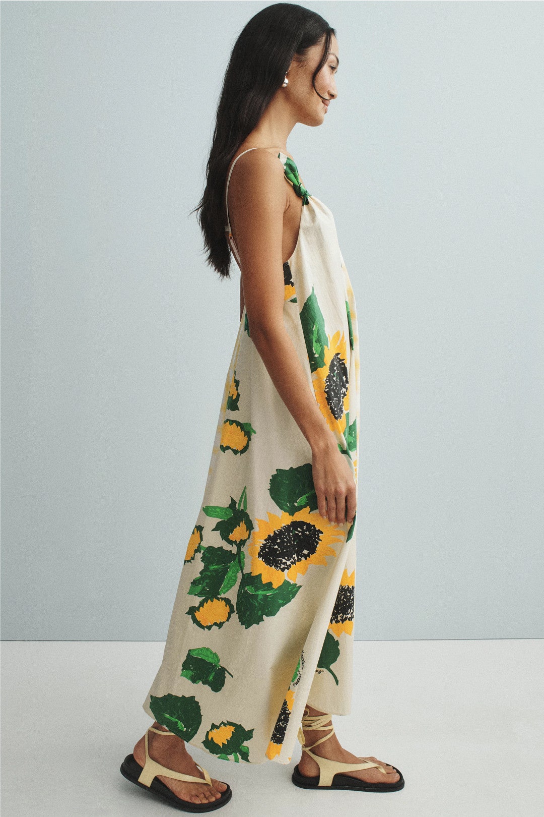 Gingham Sunflower Dress by Moschino Jeans | Rent the Runway