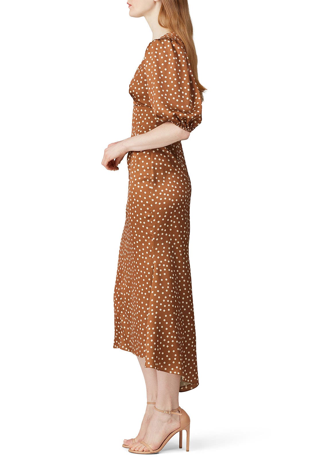 Polka Dot Callie Midi Dress by Ronny Kobo 1