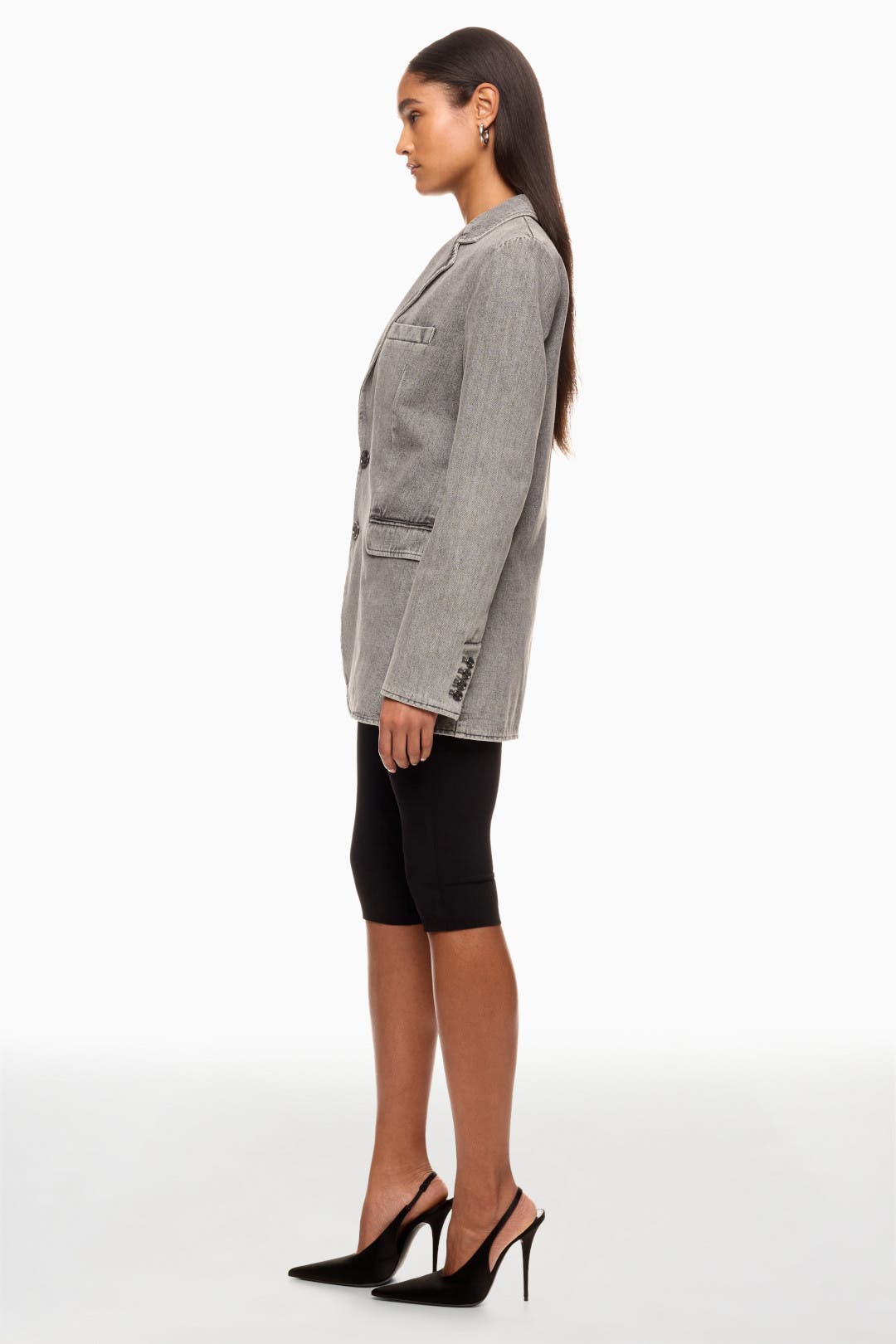 DENIMIST デミニスト 23AW DECONSTRUCTED BLAZER ウールセットアップスーツ 23010510000030 23030510000330 グレー S 25 DENIMIST デミニスト 23AW DECONSTRUCTED BLAZER ウールセットアップ