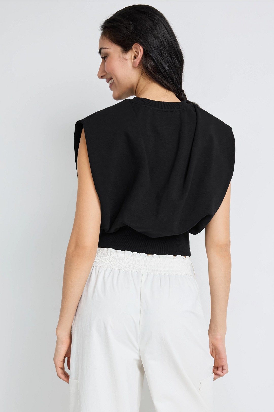 Cap Sleeve French Terry Top by 3.1 Phillip Lim 2