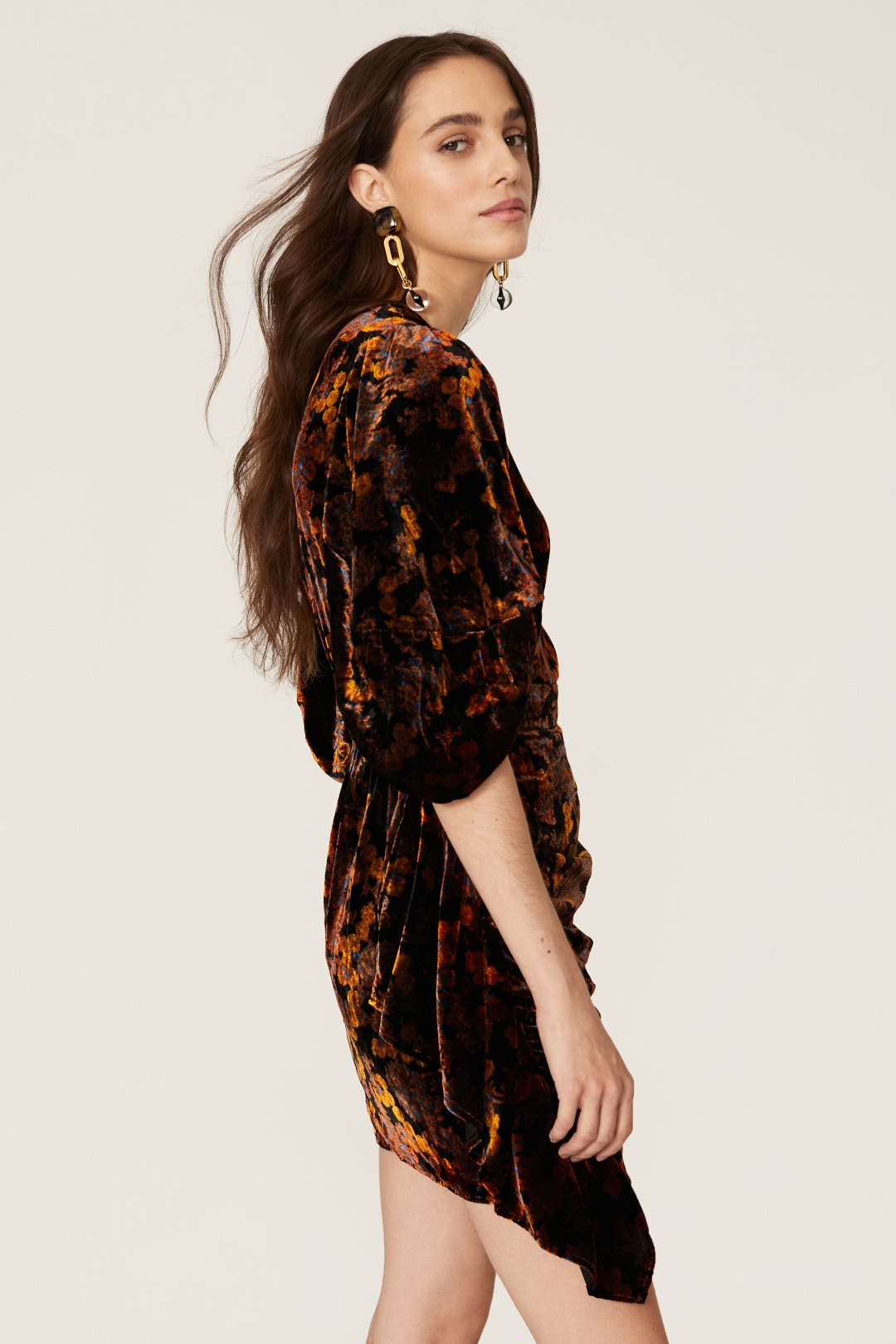 Pia Velvet Dress by RHODE | Rent the Runway