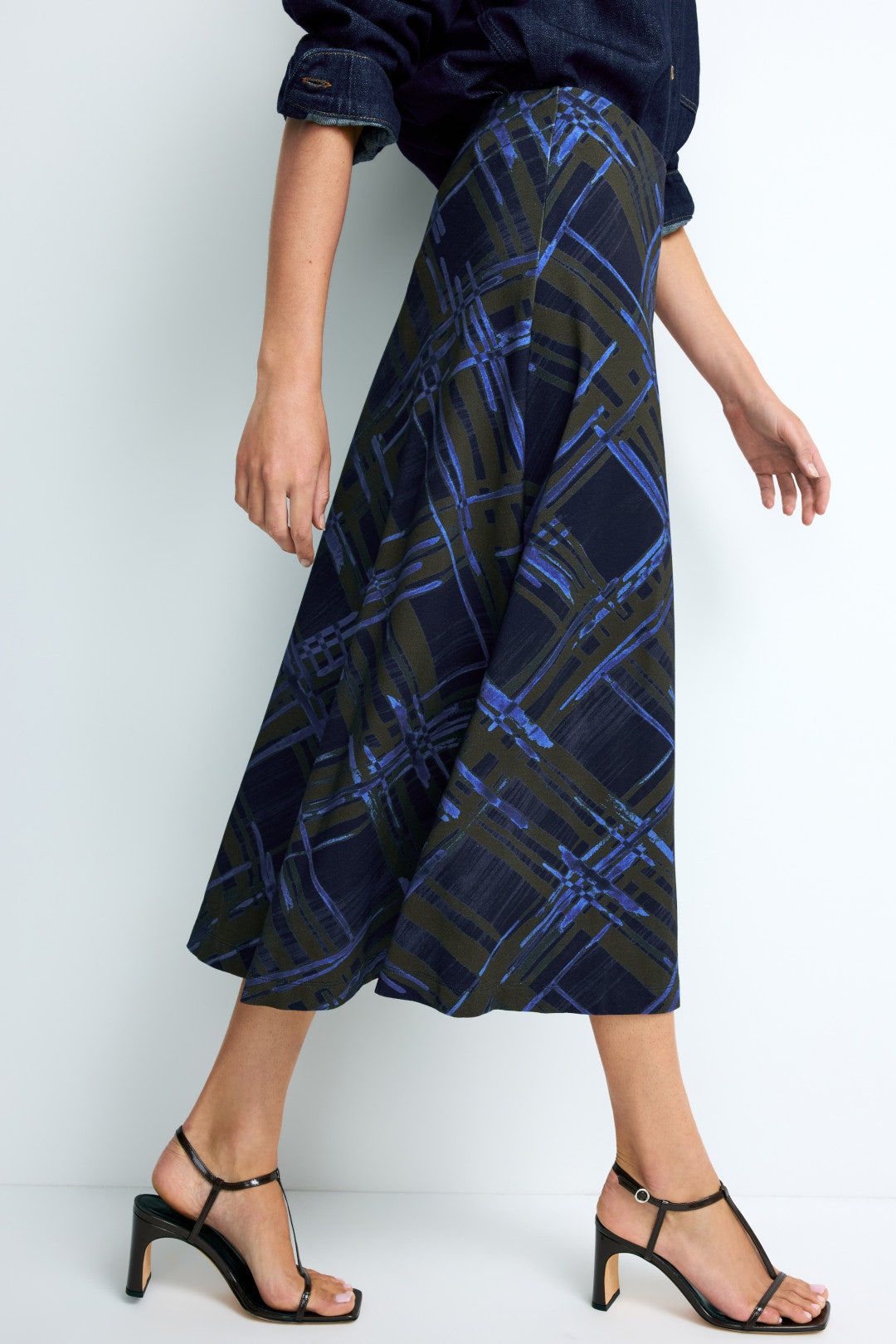 Plaid Thea Skirt by Tanya Taylor 1
