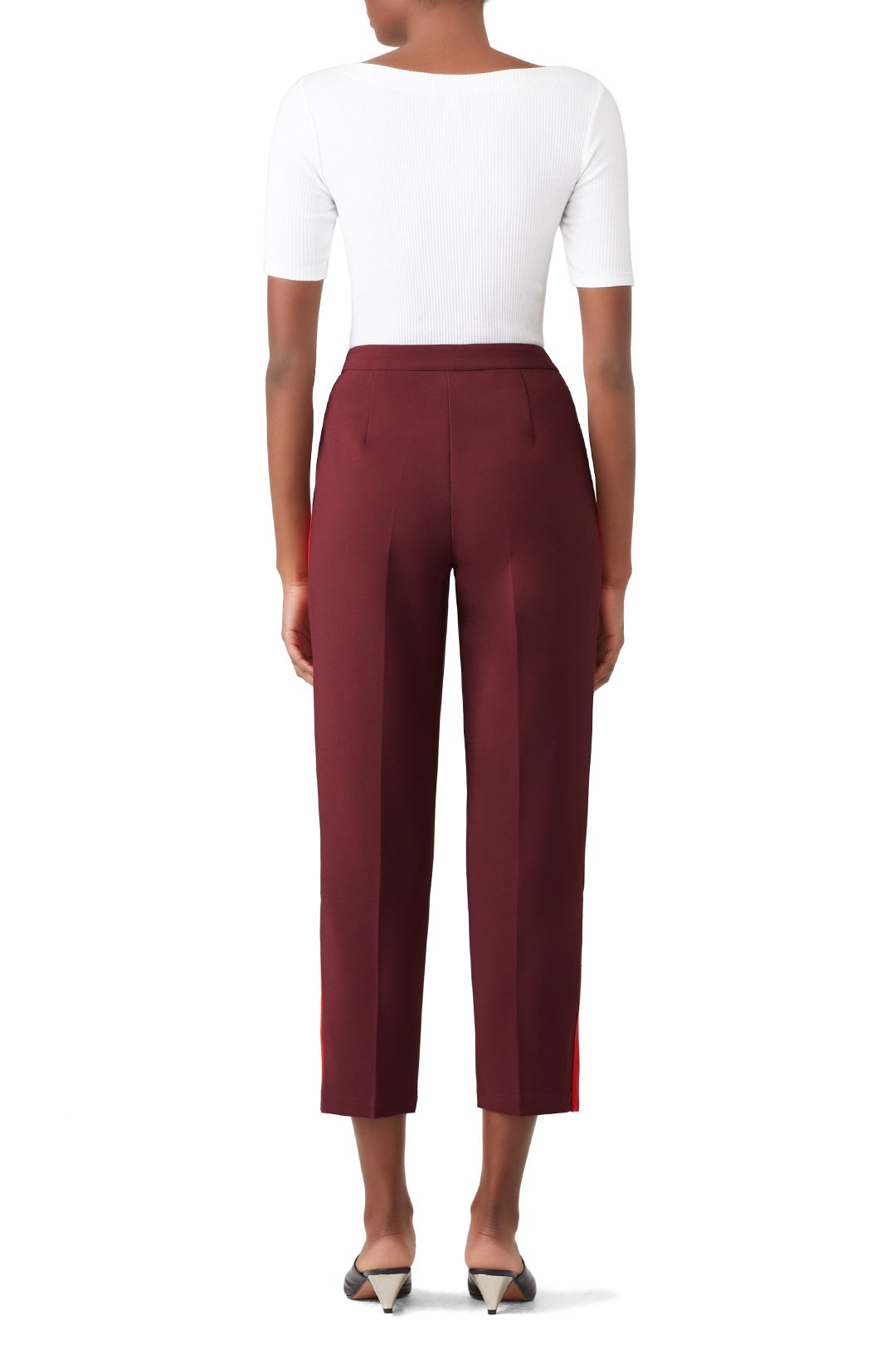Red Abigail Trousers by Habitual 2