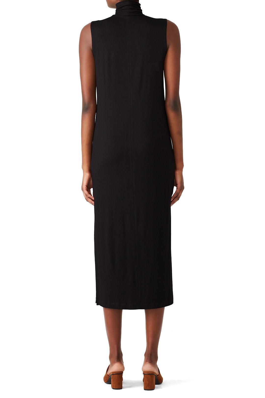 Sleeveless Turtleneck Dress by VINCE. 1