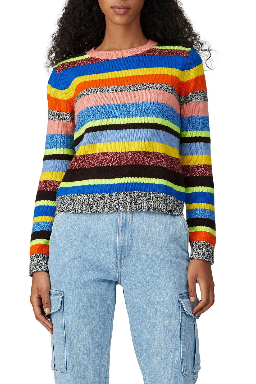 Anni Stripe Sweater by Chinti & Parker | Rent the Runway