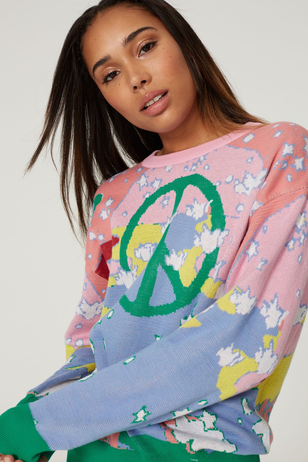 Universal Love Sweater by Nicole Miller 1