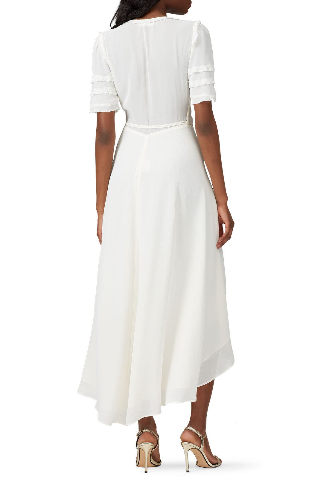 Lottie Wrap Dress by Reformation 1