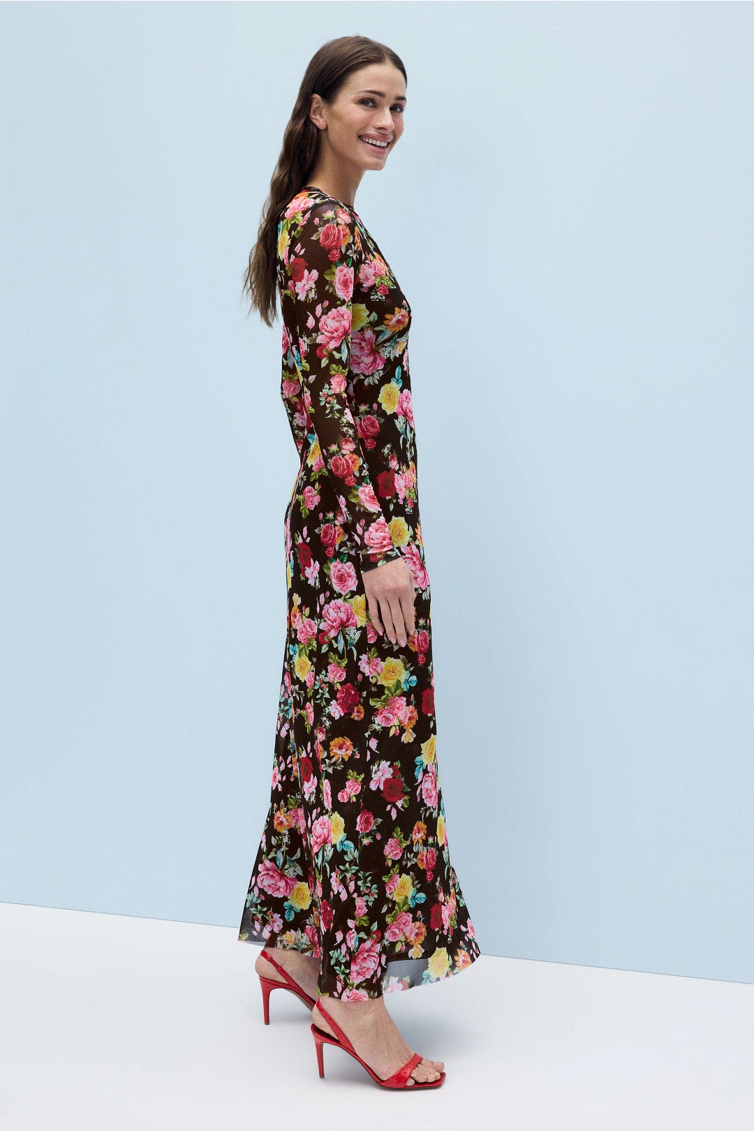 Paola Floral Maxi Dress by AFRM 1