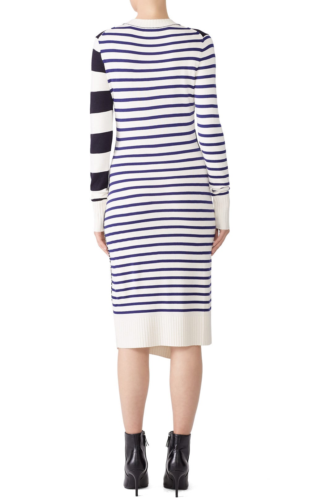 Queen Wool Stripe Dress by Jason Wu 1